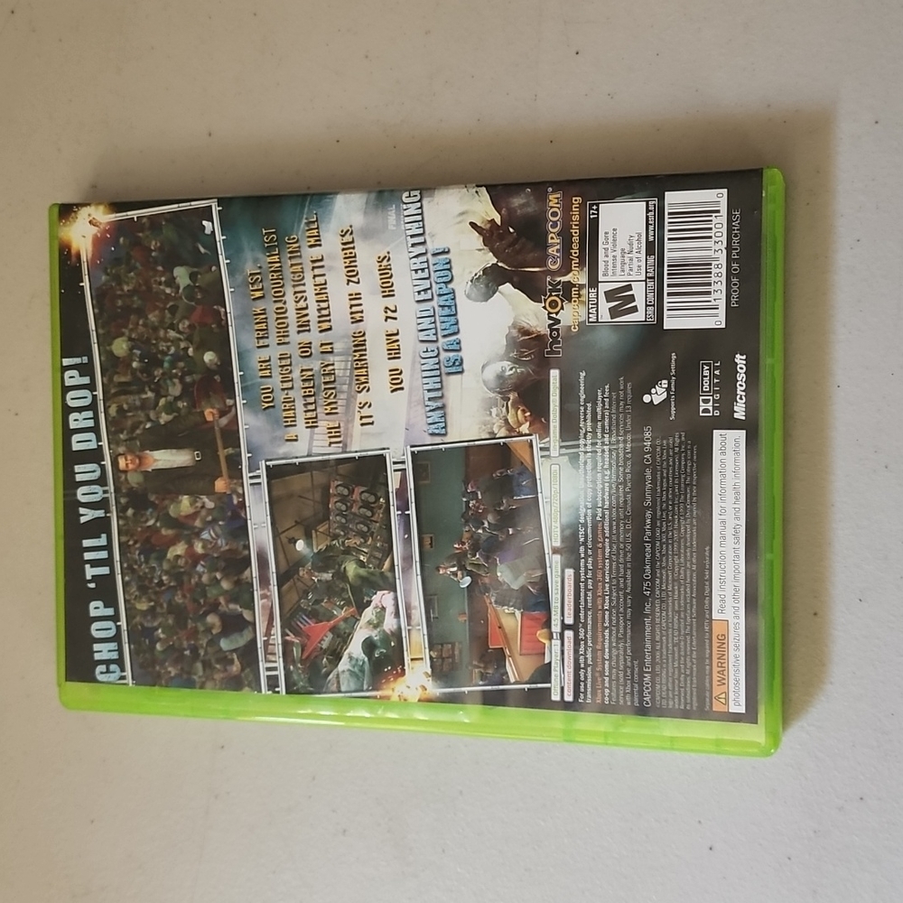 XBOX 360 Dead Rising Game - Picture 2 of 5